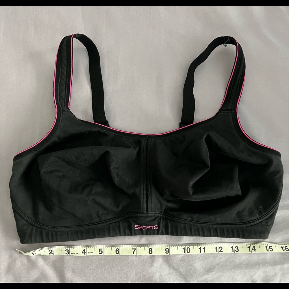 UK Brand Black Sports Bra